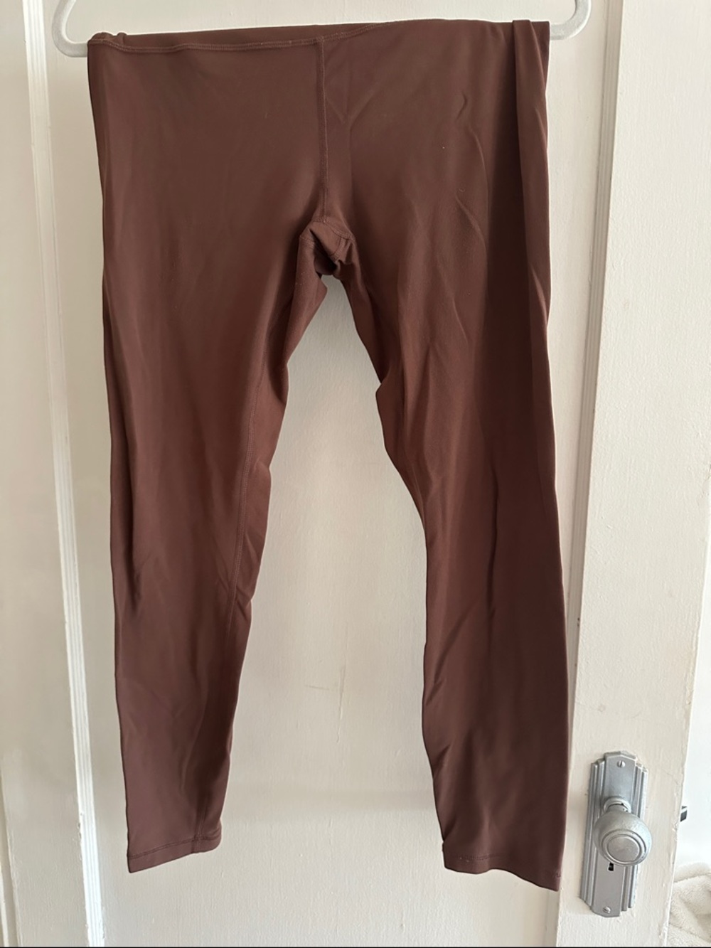 CRZ YOGA Butterluxe Yoga Leggings 25" - High Waisted Buttery Soft (L) brown